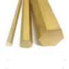 1/8" Hexagon - Brass