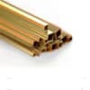 1.1/2" Sq x 16g - Brass Square Tube